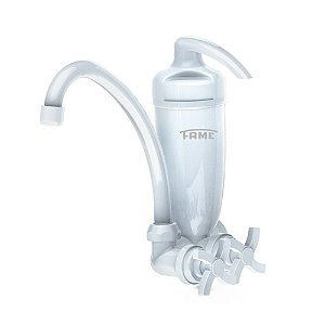 Torneira Com Filtro Branca Pia Cozinha Acquafam Fame + Refil