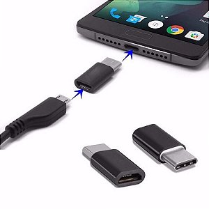 Adaptador Micro Usb Para Tipo C ( Type-c ) Macho Usb 3.1