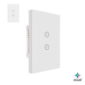 Interruptor Touch 2 Vias Inteligente Wifi Google Home Alexa