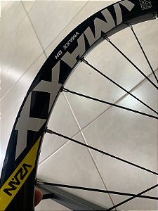 Roda traseira V-maxx aro 26'',  32f com cubo barulhento tanke cassete