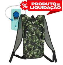 MOCHILA DE HIDRATAÇÃO TSW CAMUFLADA