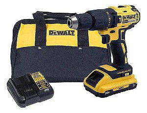 Parafusadeira/Furad. de Impacto 1/2" 20V DCD778L1 Brushless c/1 bateria 3Ah Dewalt