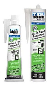 Adesivo de Silicone Acético Transparente Tek Bond