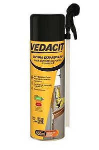 Espuma Expansiva Pu  Vedacit 500ml/490g