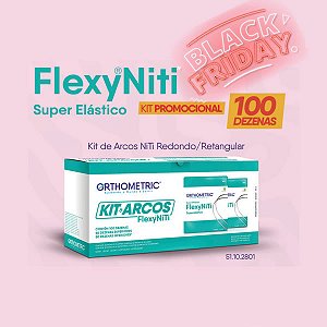 Kit Promocional  - Arco Flexy NiTi Superelástico - Orthometric