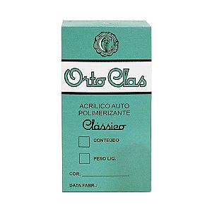 OE-3 Resina Acrílica OrtoClas Pó - Clássico