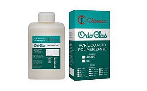 OC-3 Resina Acrílica Orto-Clas Incolor 220gr - Clássico