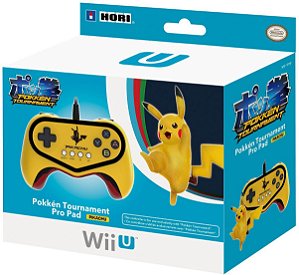 Controle Pokken Tournament Pikachu - Wii U