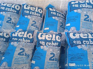 Saco para Gelo 2kg - Alça - 600 Unidades