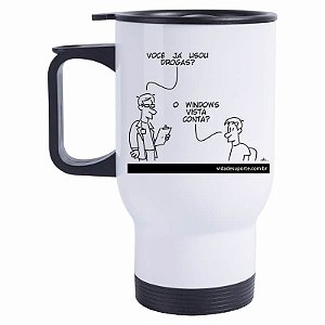 Caneca Térmica Drogas