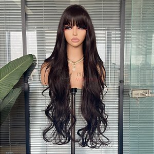 WIG JADE CASTANHO ESCURO