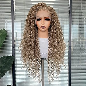 FULL LACE FRONT IZA ENCARACOLADA LOIRA ESCURA 13 X 6