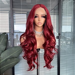 LACE FRONT JADE VERMELHA 13 X 4