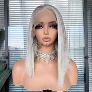 FULL LACE FRONT KIM PLATINADA 13 X 6