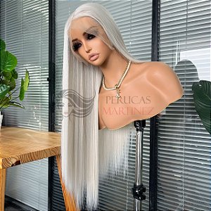 FULL LACE FRONT MELISSA PLATINADA 13 x 6