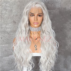 LACE FRONT KÁTIA PLATINADA