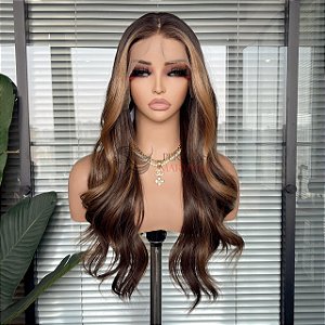 LACE FRONT KAMILLA CASTANHO COM LUZES 13 X 4