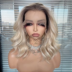 FULL LACE FRONT RHIANNA LOIRO PEROLADO COM RAIZ 13 x 6