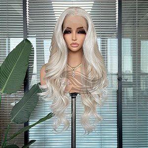 LACE FRONT JADE LOIRO PLATINADO 13 x 4