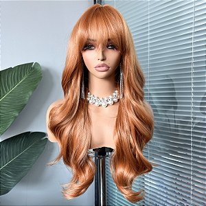 Wig Jade Ruivo Mel Acobreado