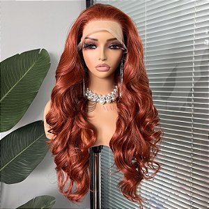 FULL LACE FRONT JADE RUIVO ACOBREADO INTENSO 13 X 6