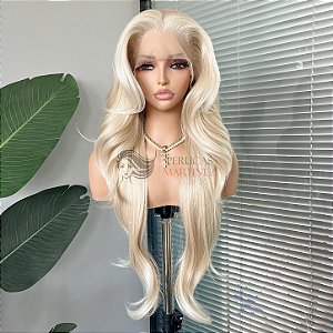 FULL LACE FRONT JADE LOIRA PLATINADO AMANTEIGADO 13 x 6