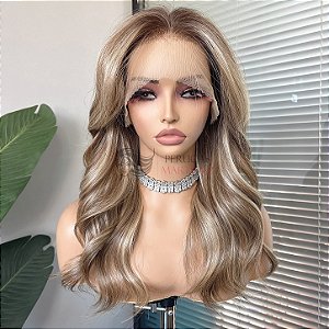 FULL LACE FRONT AURORA LOIRO BEJE ILUMINADO 13 x 6