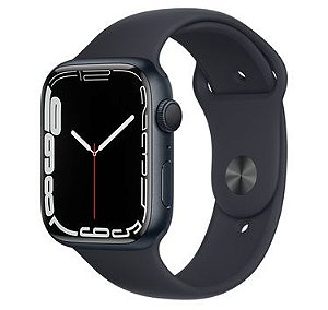 Apple Watch Series 7 41mm GPS Caixa meia-noite de alumínio • Pulseira esportiva