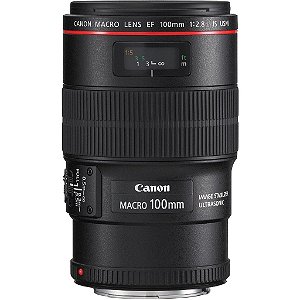 Lente Canon EF 100mm f/2.8L Macro IS USM