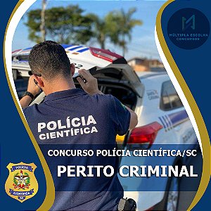 CURSO ONLINE IGP/POLICIA CIÊNTIFICA - PERITO CRIMINAL E AUXILIAR CRIMINALÍSTICO  EXTENSIVO - ANUAL - PREPARAÇÃO EXTENSIVA