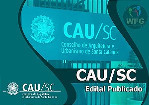 CURSO ONLINE CAU/SC - ASSISTENTE ADMINISTRATIVO - NÍVEL MÉDIO (( EDITAL PUBLICADO ))