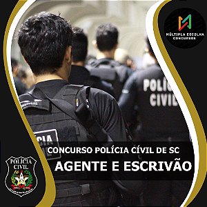 CURSO ONLINE PC/SC POLÍCIA CIVIL 2024  - ESCRIVÃO E AGENTE DE POLÍCIA  (( CURSO PRÉ E PÓS-EDITAL))