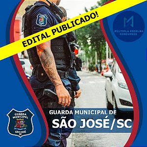 CURSO ONLINE PREF. SÃO JOSÉ/SC ANUAL   - GUARDA MUNICIPAL DE TRÂNSITO