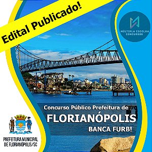 CURSO ONLINE PREF. FLORIANÓPOLIS 2024 EFETIVO -  FISCAL DE VIGILÂNCIA EM SAÚDE  (( COM A RETIFICAÇÃO ATUALIZADA INCLUSA))