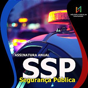CURSO ONLINE ASSINATURA ANUAL SSP - SEGURANÇA PÚBLICA! ( Todos os cursos na área de Segurança Liberados)