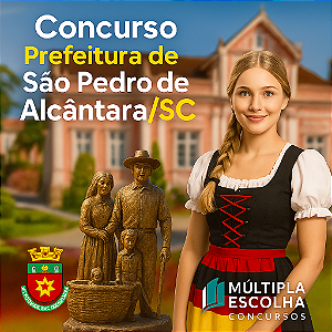 Curso Online Pref. São Pedro de Alcântara/SC ** PROFESSOR AEE - EDUCAÇÃO ESPECIAL (SEGUNDO PROFESSOR) ** Nível Superior