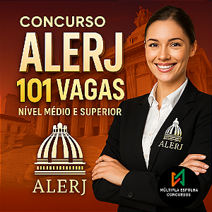 CURSO ONLINE ALERJ - ESPECIALISTA LEGISLATIVO III - NÍVEL MÉDIO (Pós-Edital)