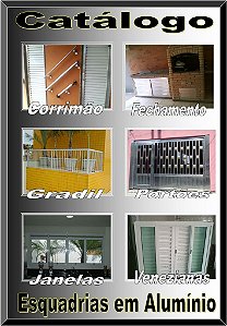 CATALOGO DE ESQUADRIAS DE ALUMINIO