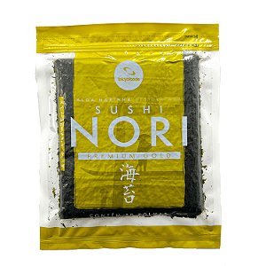 Alga Nori Gold 140G (50 Folhas - Yakinori) - Tokyofoods
