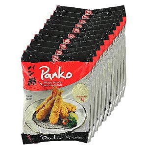 Kit Farinha Panko 1KG (10 Unidades) - Alfa