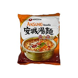 Lamen Coreano Instantâneo Ansung Tang Myun 125G - Nongshim