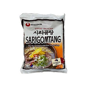 Lamen Coreano Instantâneo Sarigomtang Sabor Carne 110G - Nongshim