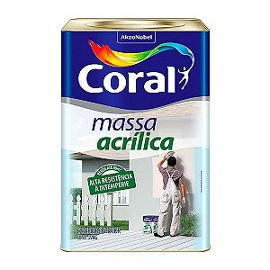 Massa Acrílica Coral