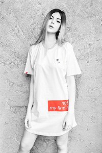 CAMISETA FINE ART" - BRANCA