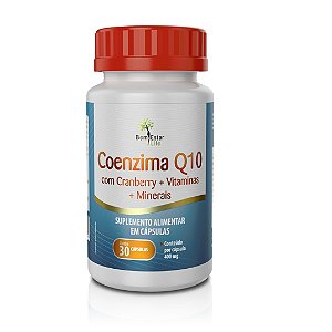 Coenzima Q10 c/ Cranberry + Vitaminas + Minerais 30 cáps