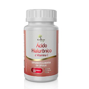 Ácido Hialurônico e Vitamina C - 30 cáps