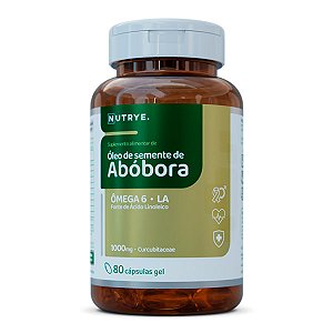 Suplemento de Óleo de Semente de Abóbora 80 cap