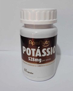 SUPLEMENTO MINERAL DE POTÁSSIO 530 mg 60 Cáps.