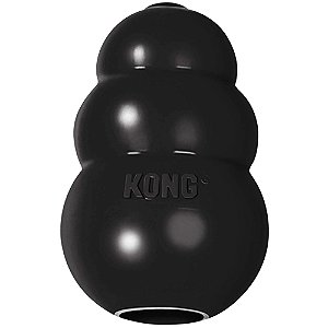KONG  Brinquedo para cães  Borracha natural mais Resistente Vermelho