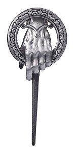 Game Of Thrones Broche Mão Do Rei Pin Supremo - Grande 7cm